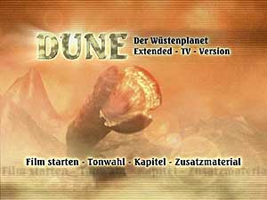 Dune dvd menu - TV version